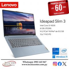 Notebook Lenovo Ideapad Slim 3 Intel Core i3